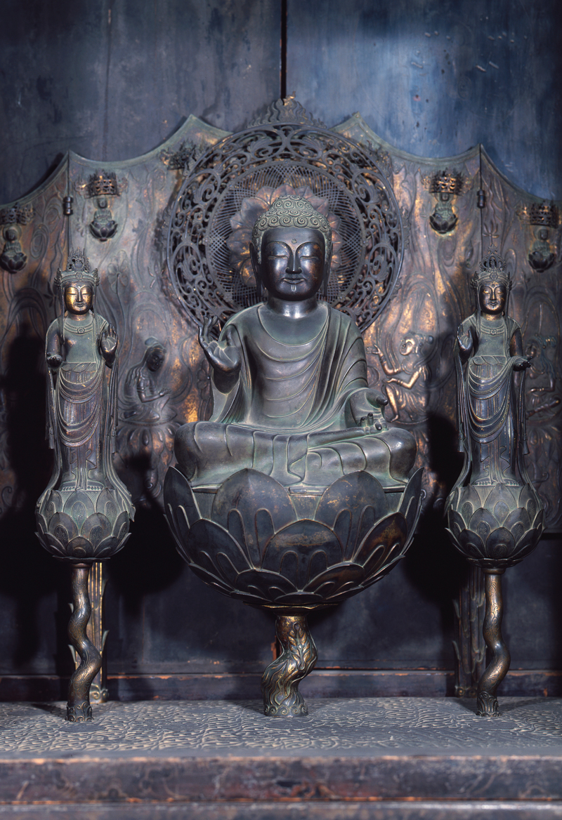 法隆寺：伝橘夫人念持仏〈国宝〉（写真：（株）飛鳥園）